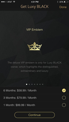 luxy membership